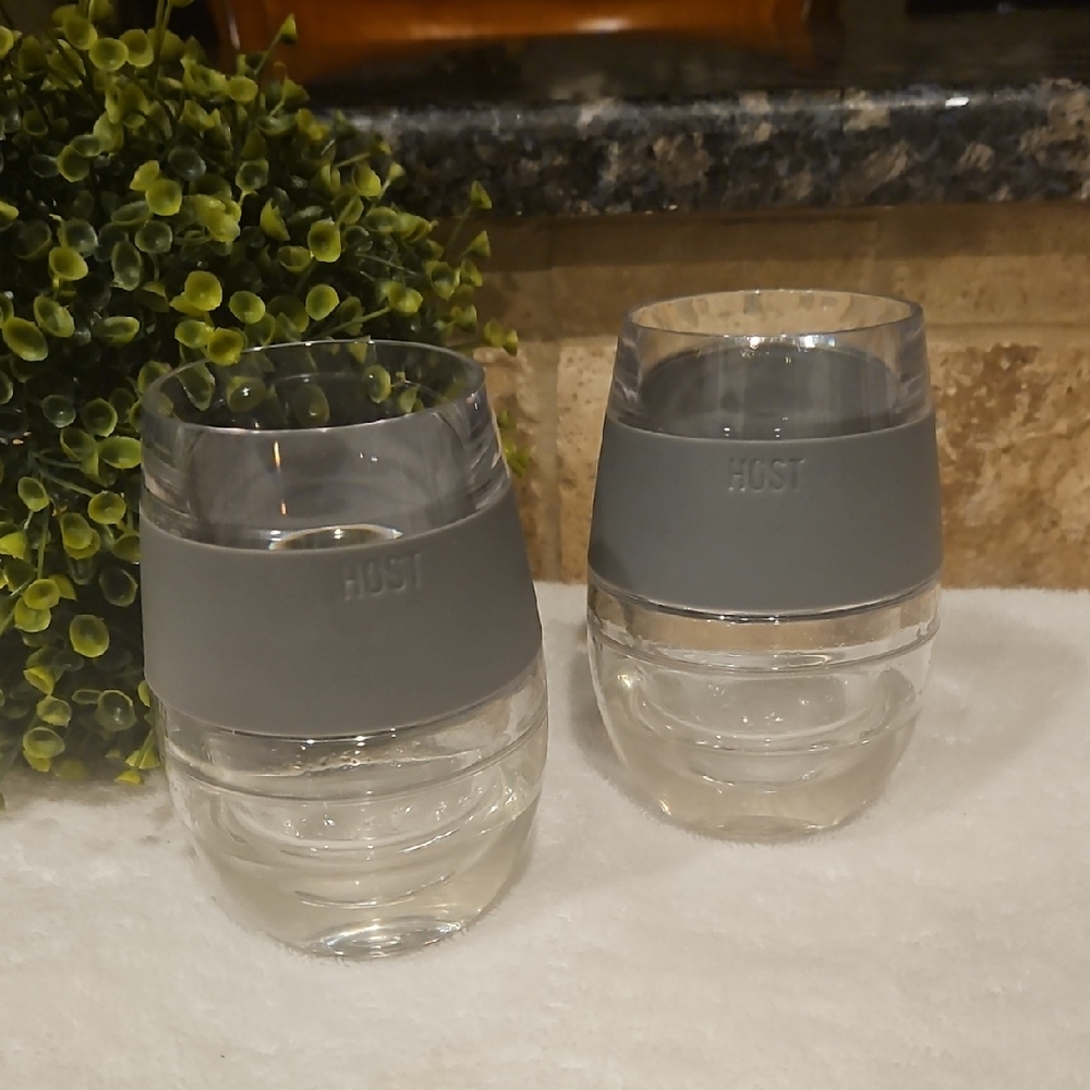 Host Wine Freeze Cooling Cups Set Of 2